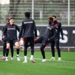 20240325 191616 Boniface Returns To Bayer Leverkusen Training