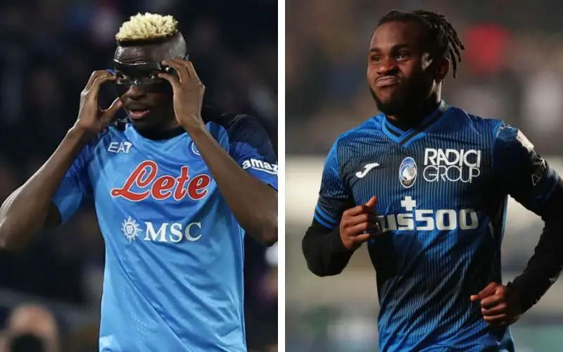 osimhen lookman Serie A: Osimhen, Lookman Fire Blank As Atalanta Edge Napoli