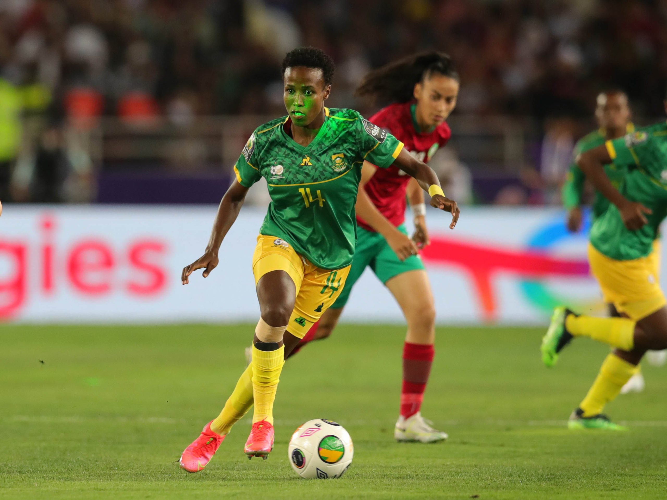 1000137761 scaled 1 Paris 2024 Qualifier: Banyana Star, Kgoale Unfazed By Tough Conditions In Nigeria