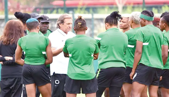 RANDY WALDRUM 2 Paris 2024 Qualifier: Waldrum Vows Super Falcons Will Qualify Ahead South Africa