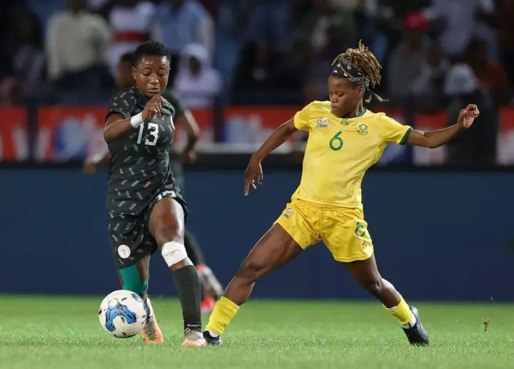 Screenshot 20240409 2050502 Paris 2024: Super Falcons Hold South Africa To Draw, Pick Olympic Ticket