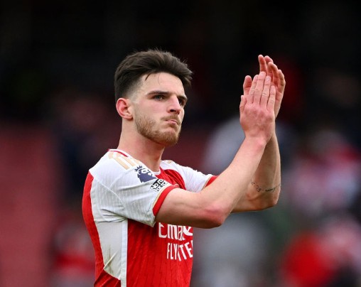 Screenshot 20240415 0757432 We’re Still In Title Race –Arsenal Midfielder, Rice