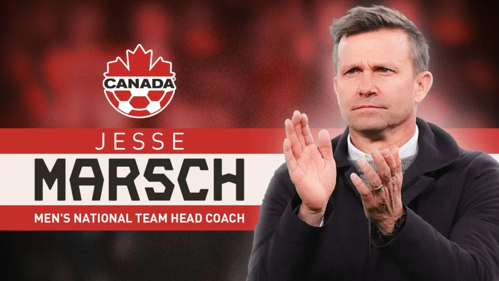 20240513 CANMNT Marsch 16x9 EN web Canada appoints Marsch as head coach of national team ahead of next month's Copa America