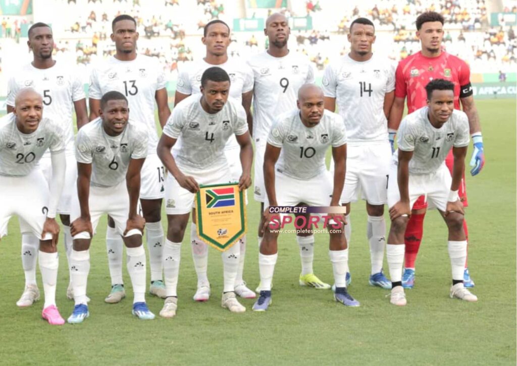 Bafana Bafana of South Africa 20240208 000428 0000 transcpr 2026 WCQ: South Africa Coach Unveils 23-Man Squad For Super Eagles Clash