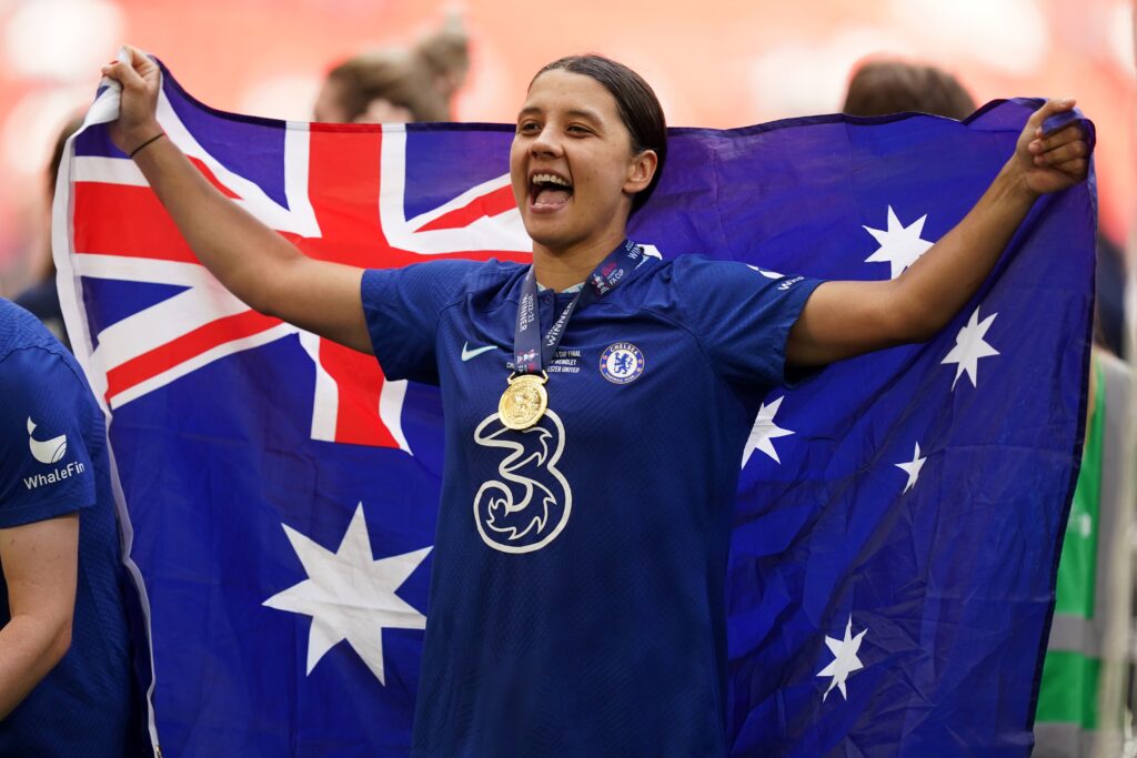 PA 72994710 Australia striker Sam Kerr ruled out of Paris Olympics