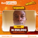 CM 250K WINNER 1080x1080 2 1 Betcorrect Rewards Users with Over 1 Million Naira in the Correct Millionaire Giveaway, E fit be you next!