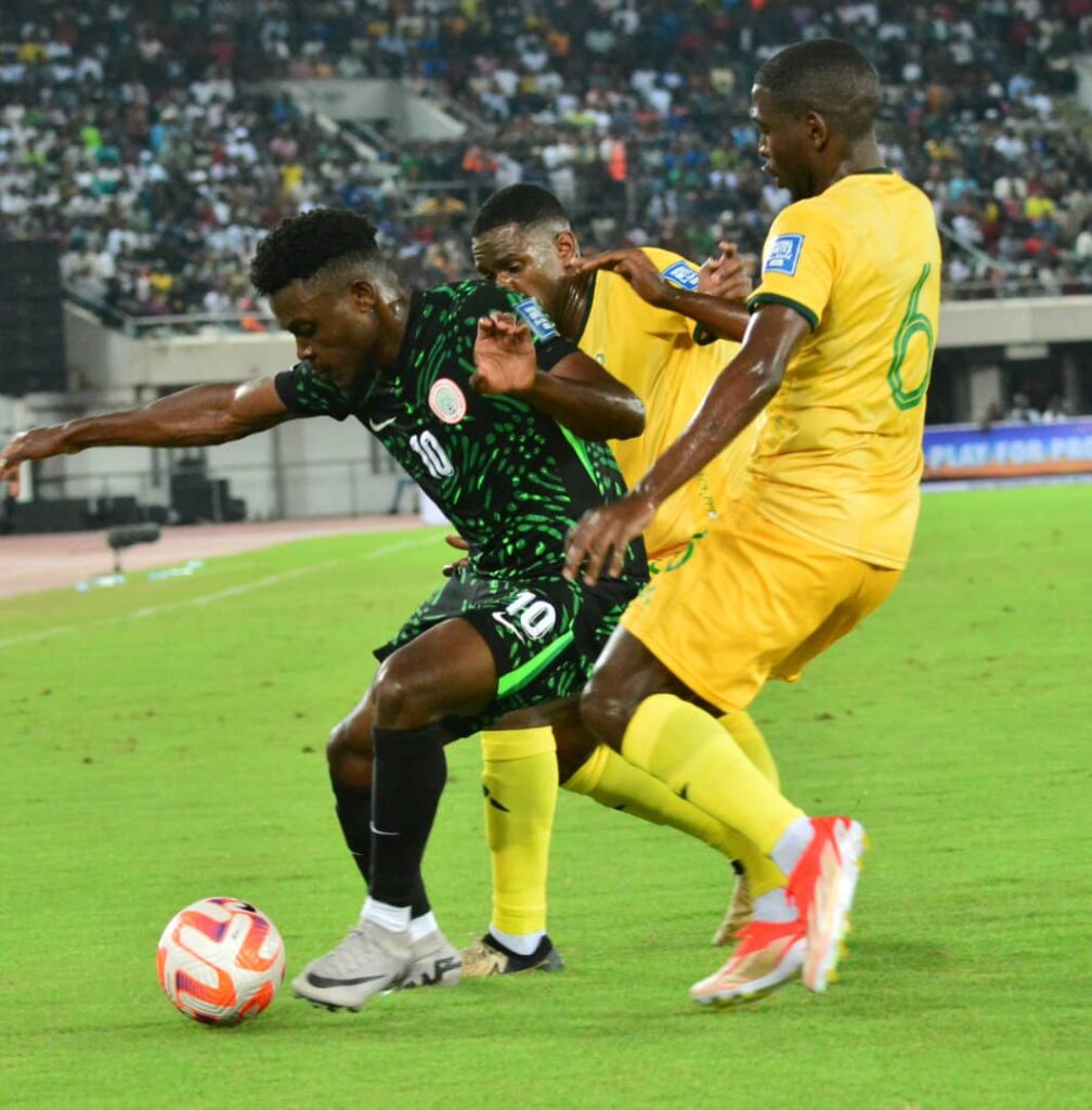 IMG 20240608 WA0028 2026 WCQ: Finidi Talks Up Dele-Bashiru’s Performance Against South Africa