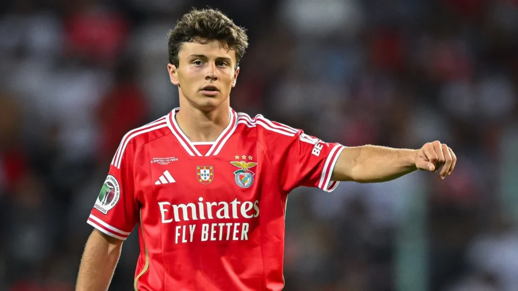 Joao Neves Benfica 2023 24 scaled 1 Join Man City Ahead Of Man United –Bernardo Tells Neves