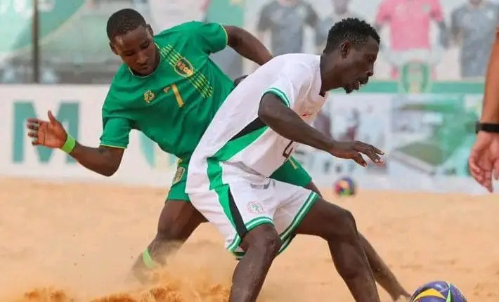 20240721 234606 710x430 1 Beach Soccer AFCONQ: Supersand Eagles Lose On Away-Goal Rule