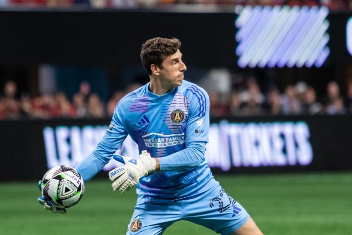 Josh Cohen started in goal for Atlanta