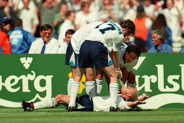 Alan Shearer, Jamie Redknapp, Steve McManaman, Paul Gascoigne