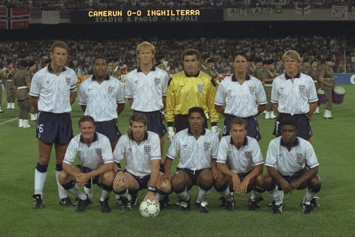 The England team