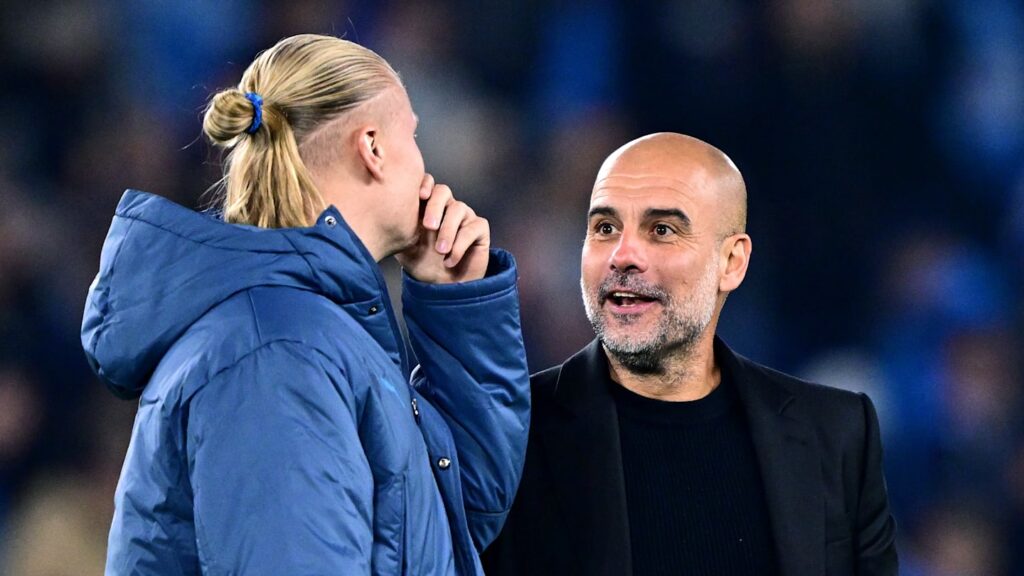 01j969q658z0jvwsqygn Pep Guardiola explains early Erling Haaland substitution in Slovan Bratislava win