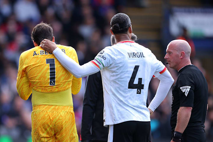 Alisson Becker, Virgil Van Dijk