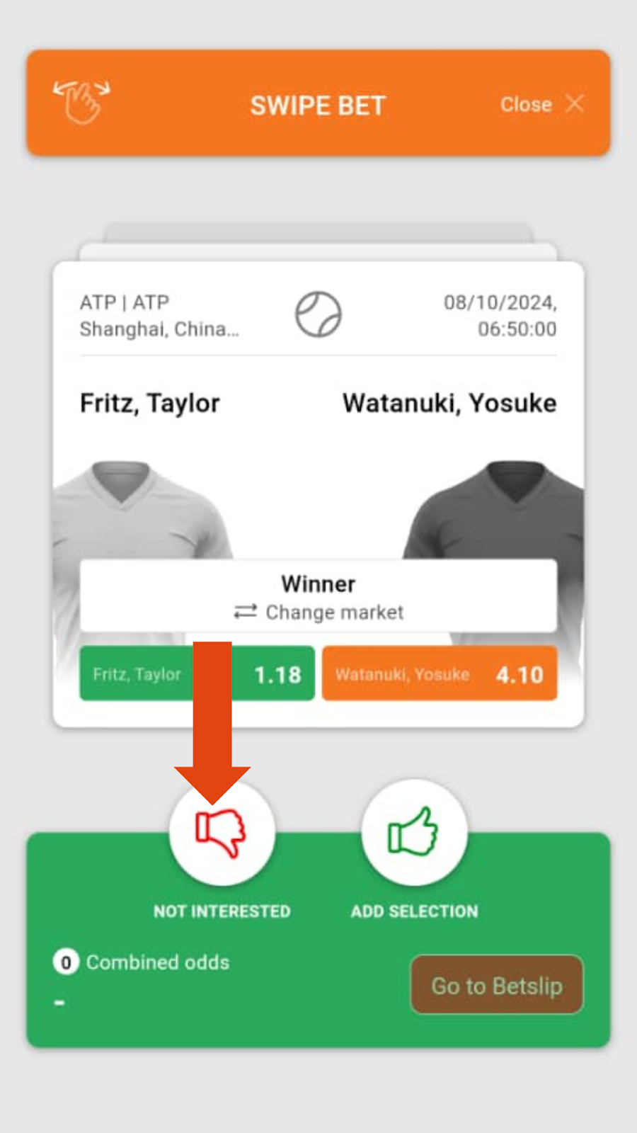 image 57 How to Use Swipe Bets on BetCorrect