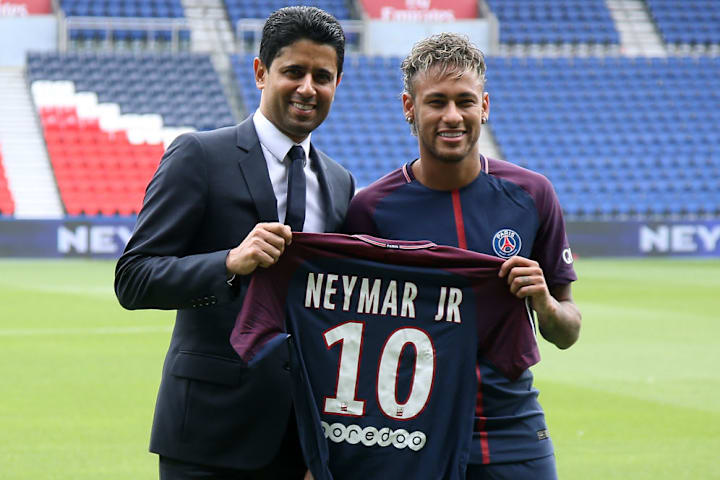 Neymar Jr, Nasser Al-Khelaifi