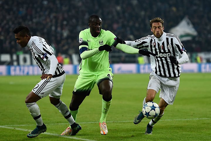 Yaya Toure, Alex Sandro, Claudio Marchisio