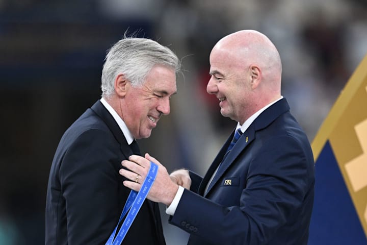 Gianni Infantino, Carlo Ancelotti