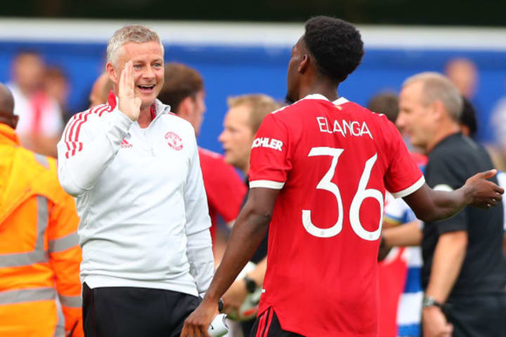 Ole Gunnar Solskjaer, Anthony Elanga