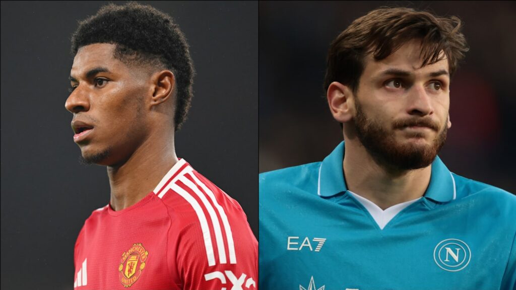 01jh5hnryxadw31yfnkz Man Utd eye Marcus Rashford swap deal for Napoli's Khvicha Kvaratskhelia