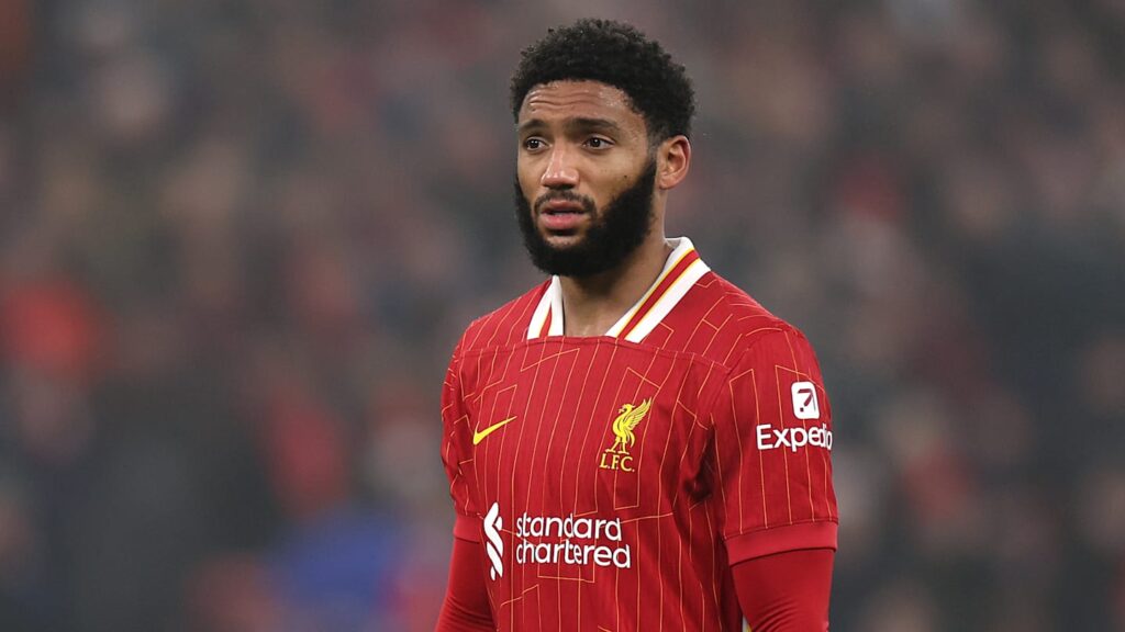 01jhfpxyc8qfnyemckh7 Arne Slot offers progress update on Joe Gomez injury