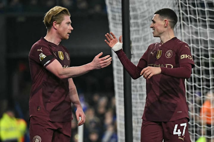 Kevin De Bruyne and PhilFoden