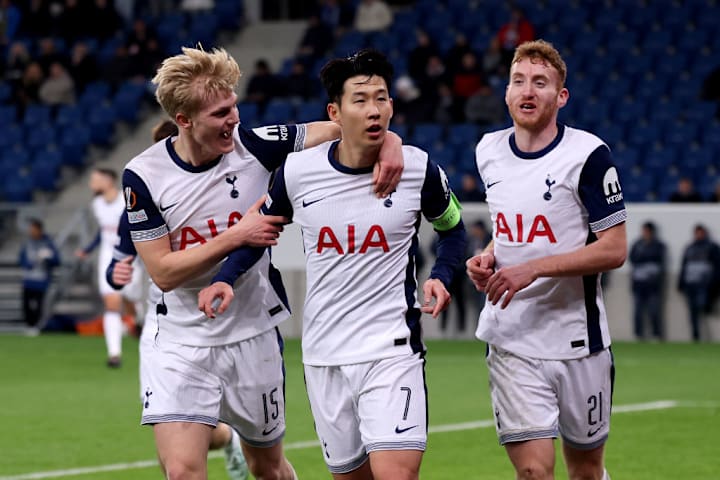 Son Heung-Min, Dejan Kulusevski, Lucas Bergvall