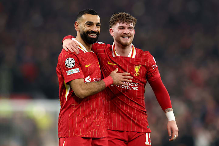 Harvey Elliott, Mohamed Salah