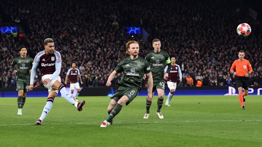 01jjsveaf34m1kmc2dpa Morgan Rogers makes Champions League history with Aston Villa brace