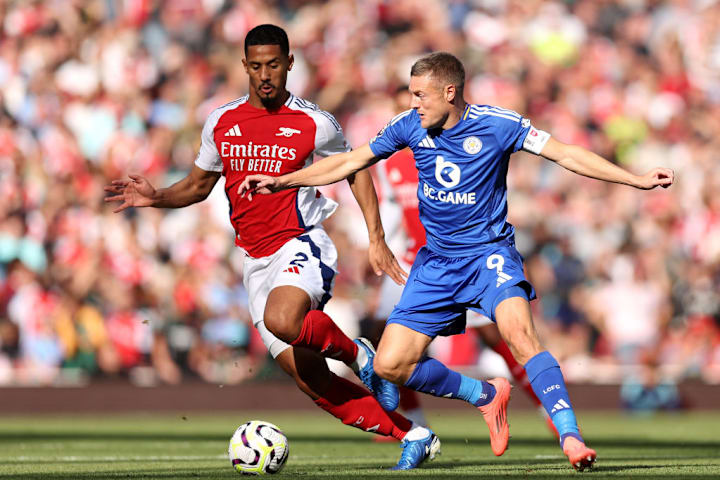 William Saliba, Jamie Vardy