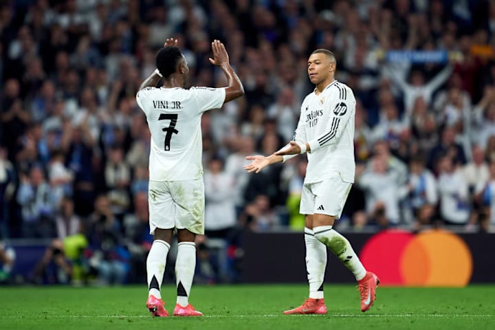 Vinicius Junior, Kylian Mbappe