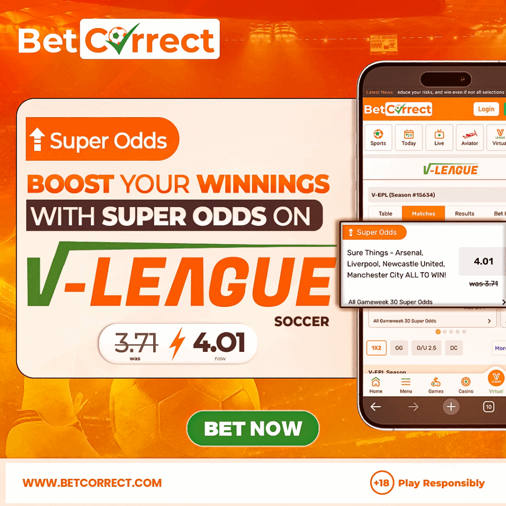 Betcorrect V League 1080x1080 V-League Football Betting Strategies: Tips and Tricks to Win Big